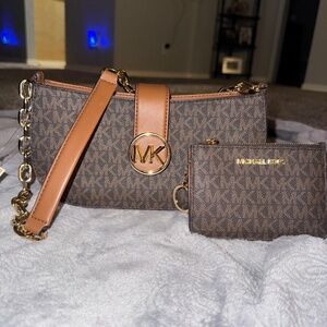 Micheal Kors Carmen Bag with wallet